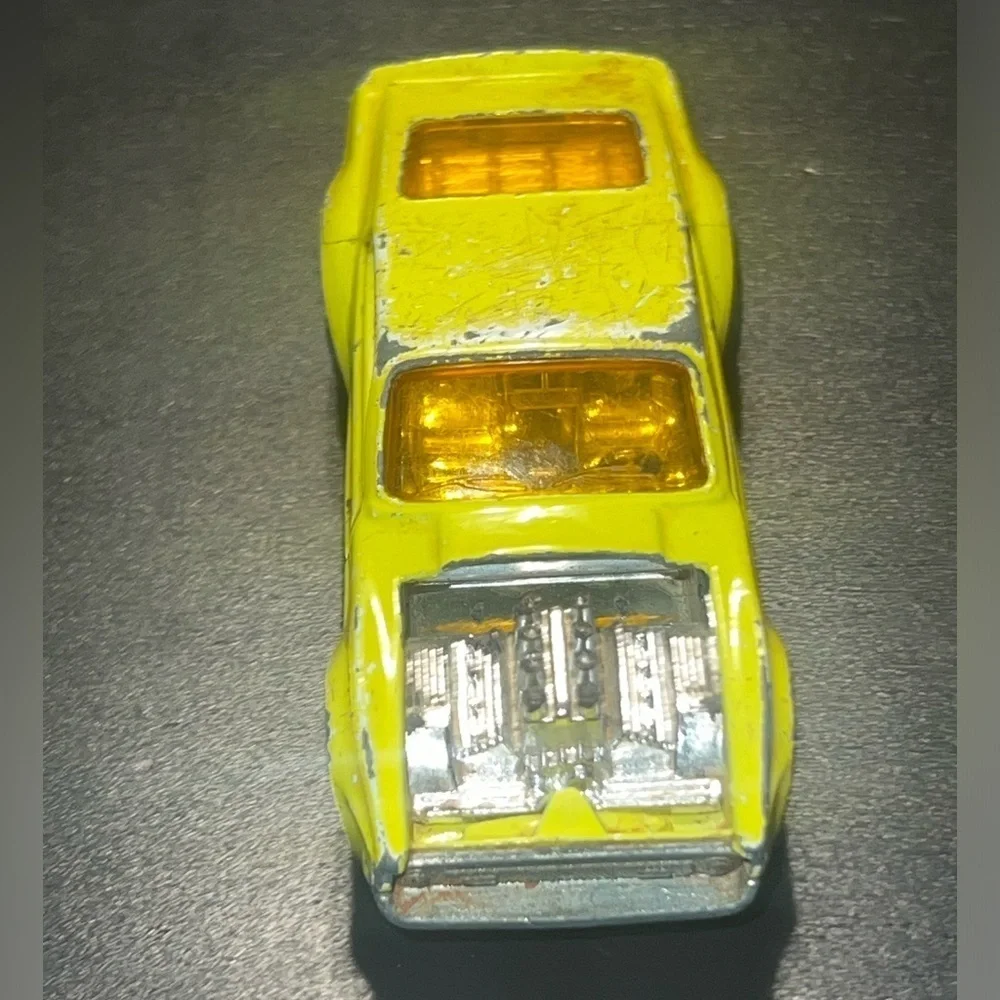 Vintage 1972 Lesney Matchbox Superfast No.44 Yellow Boss Mustang